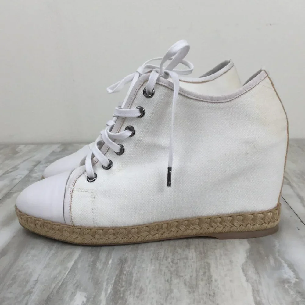Theory Espadrille Wedge Shoes 7